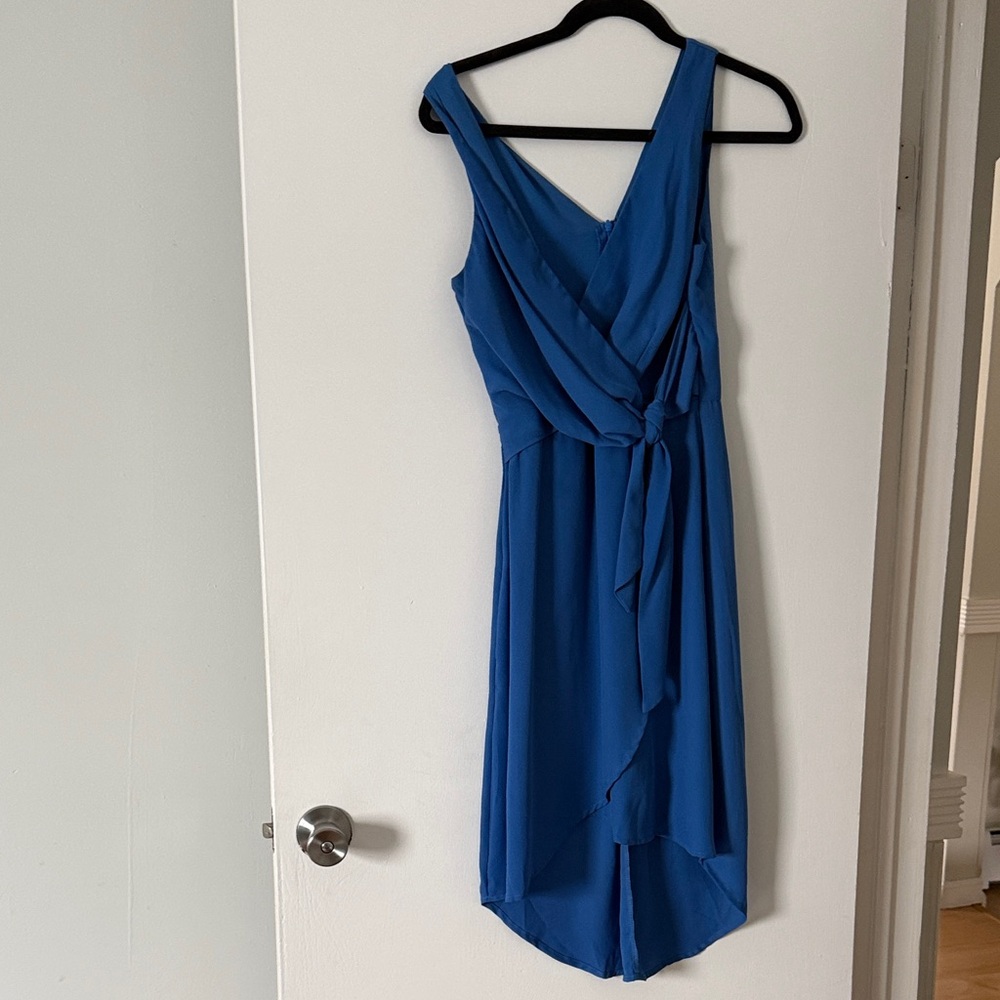 Elegant Blue Sleeveless lulus Dress